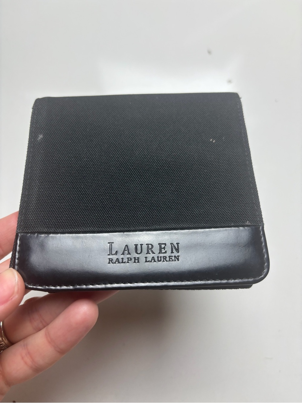 Lauren Ralph Lauren Black Men's Bifold Wallet